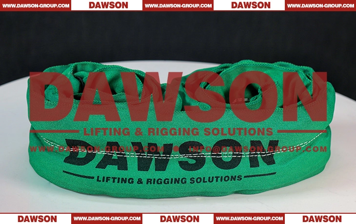 WLL 1000T DAWSON &times; TYSONNEEMA TWIN-ROUTE High-performance Synthetic Round Lifting Slings ASME ANSI B30.9 - Dawson Group Ltd. - China Manufacturer, Supplier, Factory