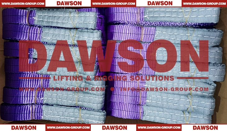 WLL 1 Ton Polyester Webbing Slings - Dawson Group Ltd.