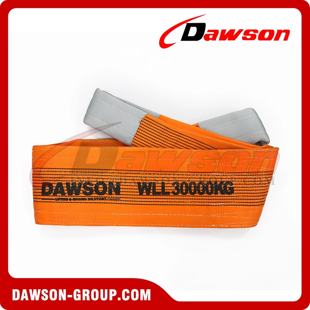 WLL 30 Ton 6m Industrial Crane Lifting Webbing Sling | CE EN 1492-1 Certified
