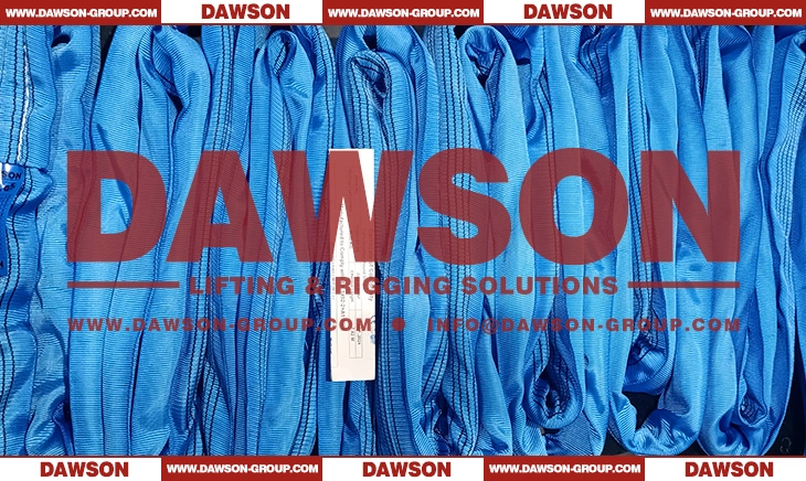 WLL 8T 2m Polyester Round Sling 8000KG Lifting Sling - Dawson Group Ltd. - China Manufacturer, Supplier