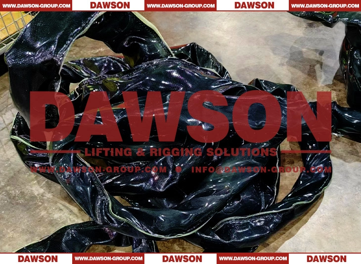 TYSONNEEMA WLL 8 Ton Round Slings with Polyurethane (PU) Cover Protection - Dawson Group Ltd. - China Manufacturer, Supplier