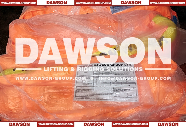 WLL 40T 10m Polyester Round Slings - Dawson Group Ltd.