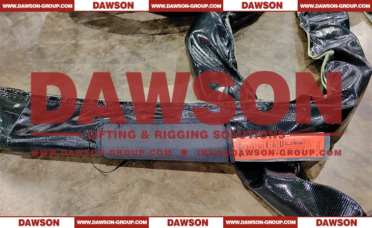 TYSONNEEMA WLL 200 Ton Round Sling with Polyurethane (PU) Cover Protection - Dawson Group Ltd. - China Manufacturer, Supplier, Factory.