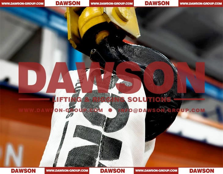 Ultra-high Molecular Weight Polyethylene Endless Round Lifting Sling with HMPE UHMWPE Sling Protection - Dawson Group Ltd.