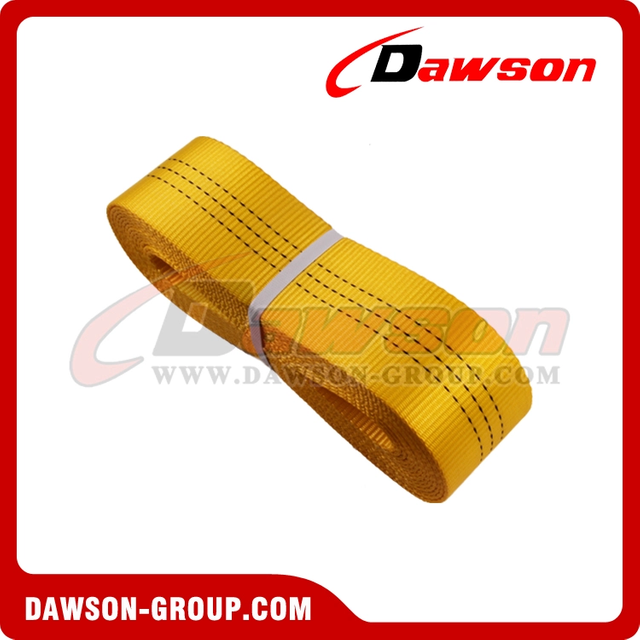 WLL 3 Ton Webbing Sling Materials, 3000kg Polyester Webbing Sling Materials for Lifting