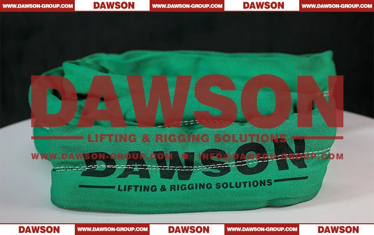 WLL 5T DAWSON &times; TYSONNEEMA TWIN-ROUTE High-performance Synthetic Round slings Heavy Lifting Slings EN1492-2 - Dawson Group Ltd. - China Manufacturer, Supplier