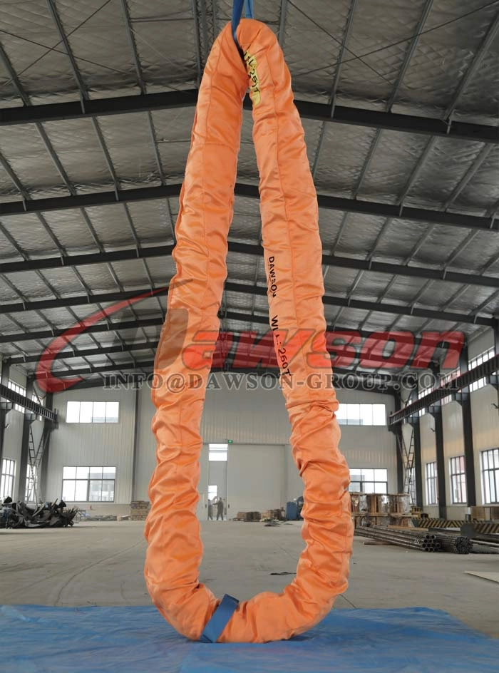 WLL 250T 2.5m Polyester Round Sling - Dawson Group Ltd.