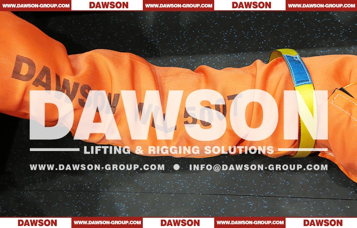 WLL 500T 4.5M Orange Endless Polyester Round Sling- Dawson Group Ltd. - China Manufacturer