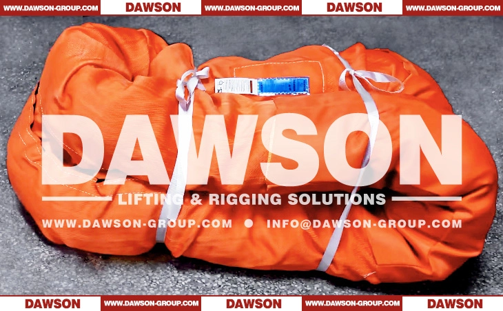 WLL 500T 6M Polyester Round Slings 500000KG Lifting Slings - Dawson Group Ltd. - China Manufacturer