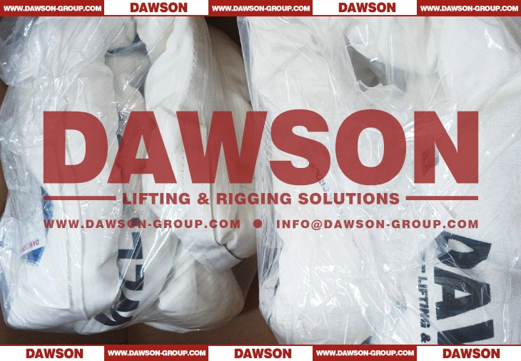 WLL 5T TYSONNEEMA Ultra-high Molecular Weight Polyethylene Synthetic Fiber Endless Round Lifting Sling with HMPE UHMWPE Sling Protection - Dawson Group Ltd.- China Manufacturer, Supplier, Factory.