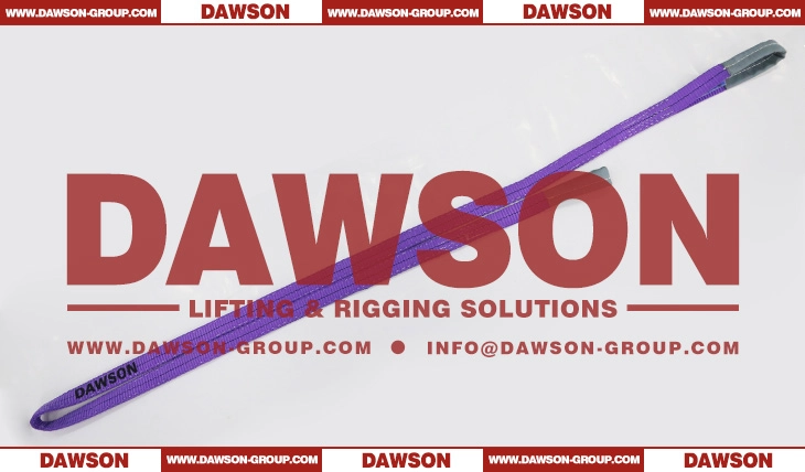 WLL 1 Ton 8M Polyester Webbing Slings Lifting Slings- Dawson Group Ltd. - China Manufacturer, Supplier