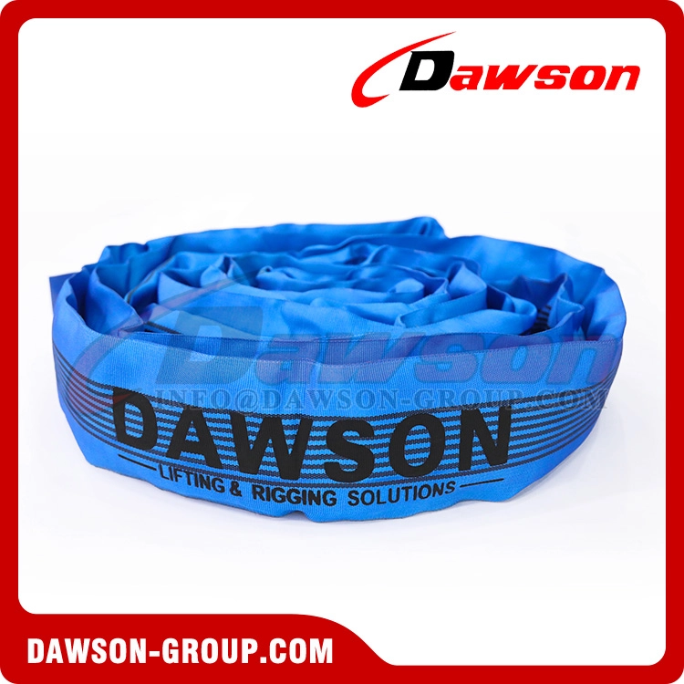 WLL 8 Ton x 8m Flexible Polyester Round Sling with 7:1 Safety Factor to EN 1492-2 | Rigging Lifting Belt