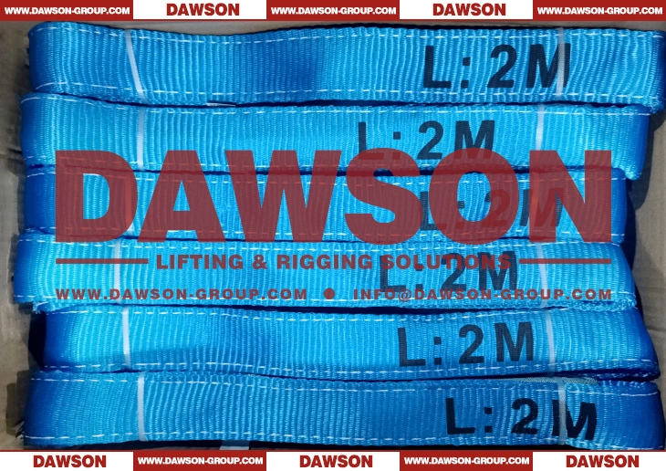 WLL 8 Ton 2m Polyester Web Sling - Dawson Group Ltd. - China Manufacturer, Supplier
