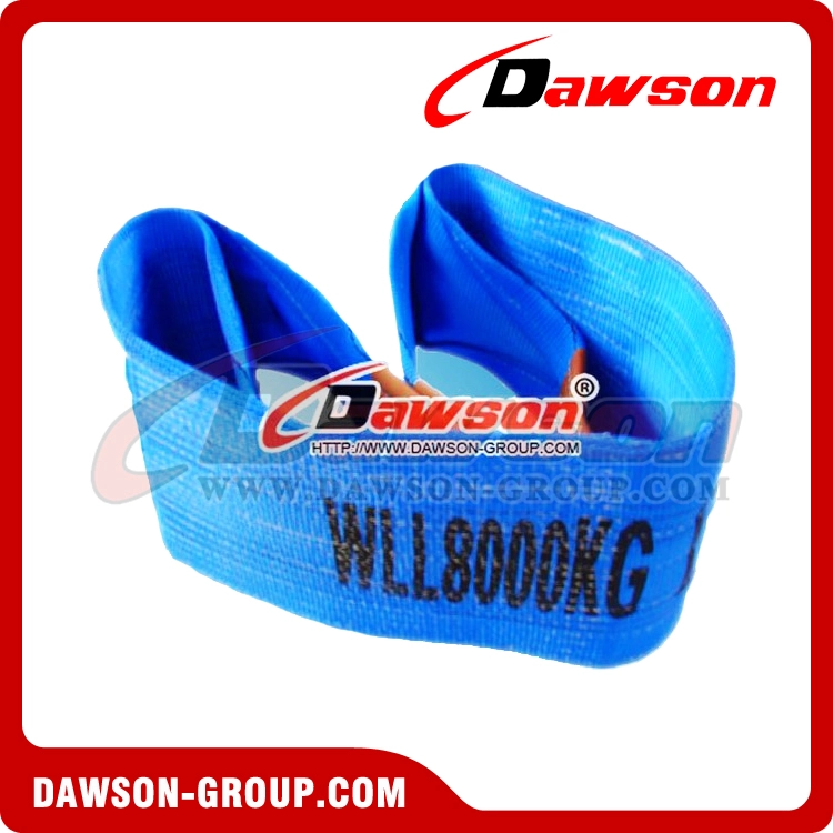 WLL 8 Ton 2m Polyester Webbing Slings Lifting Slings- Dawson Group Ltd. - China Manufacturer, Supplier