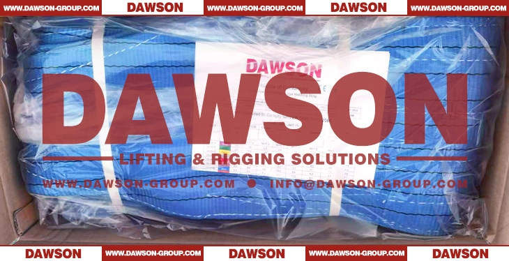 WLL 8 Ton 4m Polyester Webbing Sling - Dawson Group Ltd. - China Manufacturer