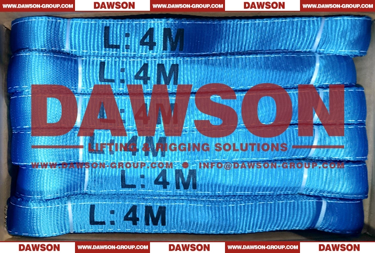 WLL 8 Ton 4m Polyester Web Sling - Dawson Group Ltd. - China Manufacturer, Supplier, Factory.