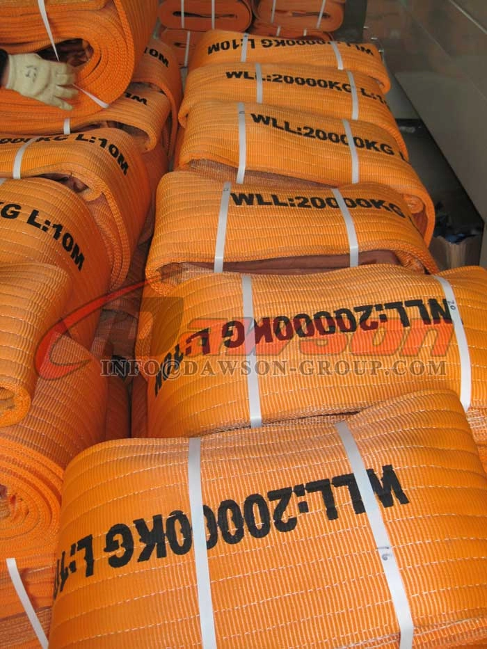 WLL 20 Ton 4m Polyester Webbing Sling- Dawson Group Ltd. - China Manufacturer, Supplier, Factory