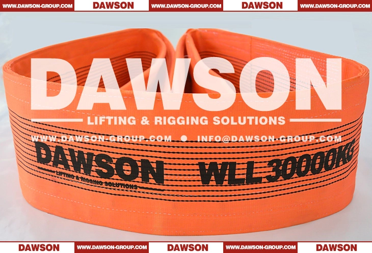WLL 30 Ton 4m Polyester Webbing Sling- Dawson Group Ltd. - China Manufacturer, Supplier, Factory