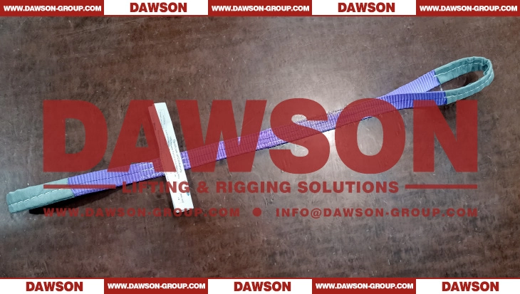 WLL 1 Ton Polyester Webbing Slings Lifting Slings- Dawson Group Ltd. - China Manufacturer, Supplier.