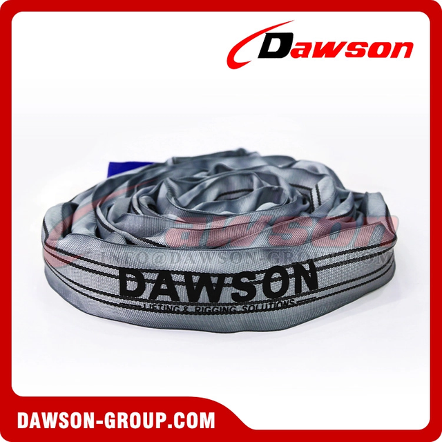 WLL 4 Ton x 4m Colour Coded Polyester Round Sling with 7:1 Safety Factor to EN 1492-2 | Flexible Lifting Belt